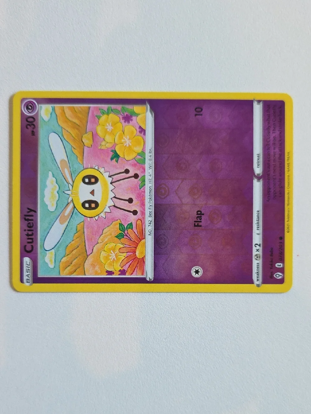 Pokemon Cutiefly, Ribombee, And Lillie's Ribombee Trading Cards